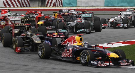 Druh zvod sezony formule 1 v Malajsii.
