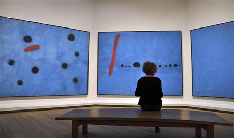 Joan Miró v londýnské Tate Gallery