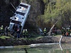 Smrtelná nehoda praského autobusu MHD