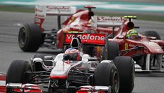 Druhý závod sezony formule 1 v Malajsii.