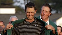 Charl Schwartzel a Phil Mickelson.