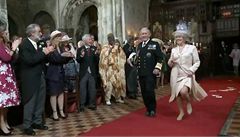 Bláznivý svatební tanec britské královské rodiny