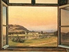 Z výstavy Rooms With a View (Johan Christian Dahl)