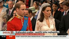 Královská svatba na ČT24