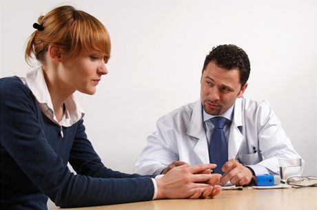 Konzultace s lékařem (ilustrační foto)