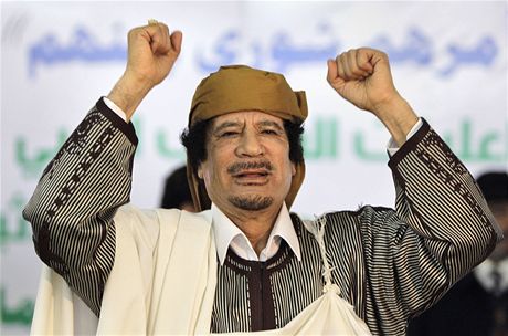Plukovník Muammar Kaddáfí