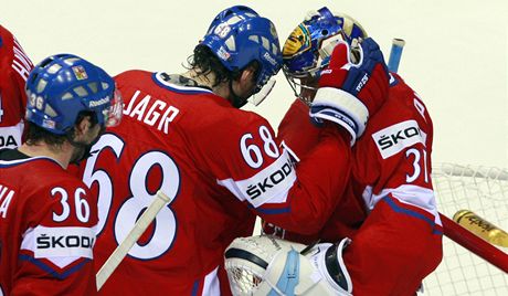 esko - Rusko (radost eských hokejist)