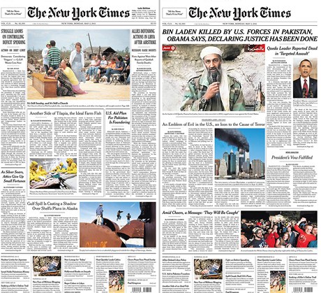 Zmnná titulní strana NYT