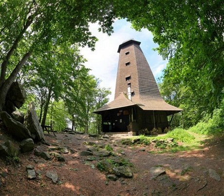 Rozhledna na Velkm Blanku