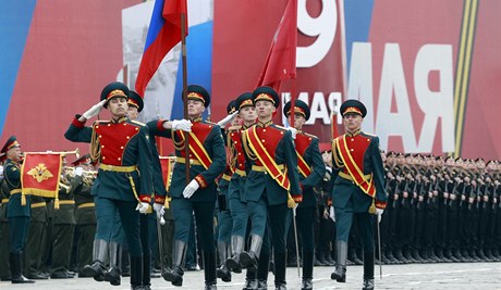 Rusko opt slavilo Den vtzstv s pompou a rozmachem.