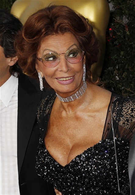 Herečka Sophia Lorenová.