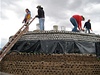 Stavební workshop nedaleko Taos v Novém Mexiku