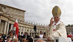 Beatifikaní mi ve Vatikán ped zraky statisíc poutník slouil pape Benedikt XVI.