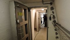 Zázemí pra�ského Strahovského tunelu, které slou�í jako protiatomový kryt. 