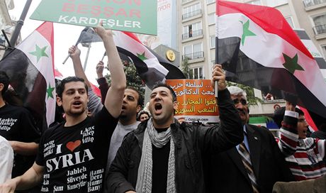 Syan opt vyli do ulic, aby dali najevo nesouhlas s vldou prezidenta Bara Asada.