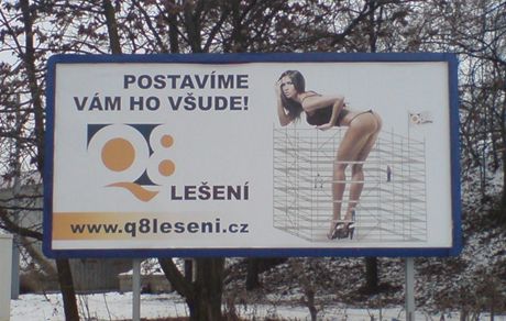 Reklama nominovaná do soute o Sexistické prasáteko roku 2011.