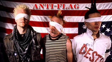 Americká punková kapela Anti-Flag, která vystoupí na Migty Sound v Táboe. Ten se koná od 15. do 17. ervence.