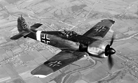 Nmecká stíhaka Fw-190 Focke Wulf