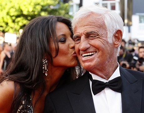 Jean-Paul Belmondo na festivalu v Cannes