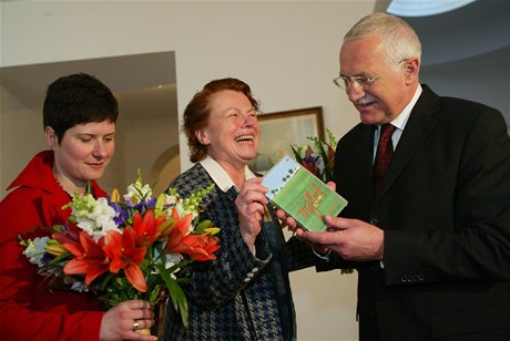 Iva Janurov, Alice Nellis a prezident Vclav Klaus. 
