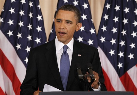 Barack Obama pi projevu adresovaném arabskému svtu