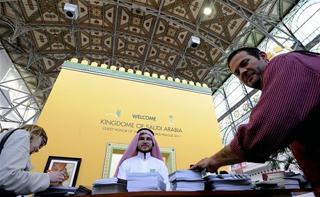 Stánek Saudské Arabie na Svt knihy