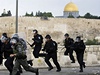 izraelská policie zasahuje ve východním Jeruzalém. 