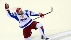 Kdysi Jgr nebo Haek, te propaguje hokejov MS v esku i Rus