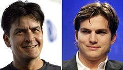Charlieho Sheena nahradí v seriálu Dva a p�l chlapa Ashton Kutcher  