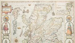 Mapa historického Skotského království