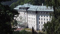 Lázeské sanatorium v Jáchymov.