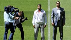 David Haye (vlevo) a Vladimir Kli�ko