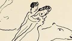 Chagall�v skickák, ve kterém dvacet let portrétoval svou jedinou lásku Bellu