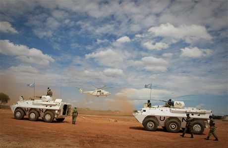 jednotky OSN v Súdánu