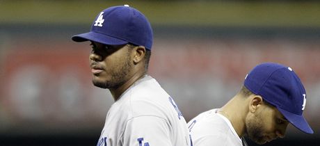 Smutní hrái baseballového klubu Los Angeles Dodgers