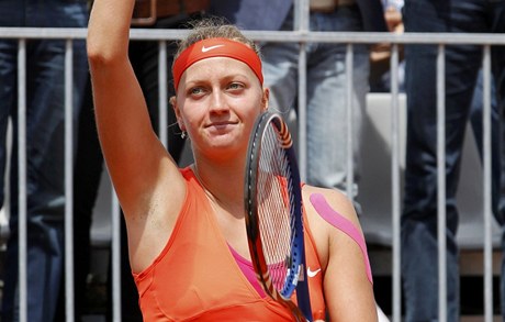 Petra Kvitová na French Open.