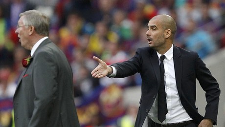 FC Barcelona  - Manchester United (Guardiola a Ferguson).