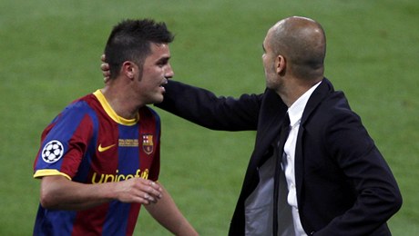 FC Barcelona  - Manchester United (Villa a Guardiola).