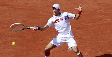 Novak Djokovi na French Open.