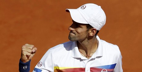Novak Djokovi na French Open.