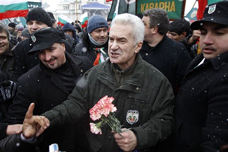 Volen Siderov, pedseda bulharské nacionalistické strany Ataka