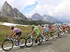 Peloton Giro d´Italia (zleva: Contador, Nibali, Kreuziger a Scarponi).