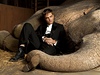 Cirkusoví nováci - Robert Pattinson a teko vycviitelná slonice