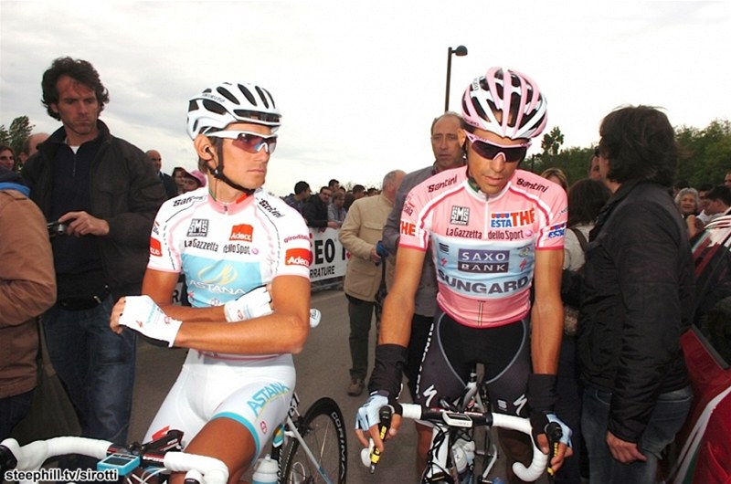 Roman Kreuziger na Giro d´Italia.