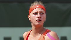 Petra Kvitová na French Open.