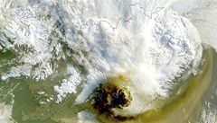 Satelitní snímek sopečného mraku | na serveru Lidovky.cz | aktuální zprávy