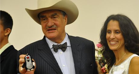 Karel Schwarzenberg a Indira Feustelová