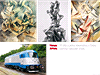 Obrazy a lokomotiva zabavené rakouskými úady