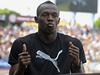 Usain Bolt na Zlaté tret�e.