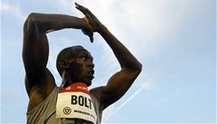 Usain Bolt na Zlaté tret�e.